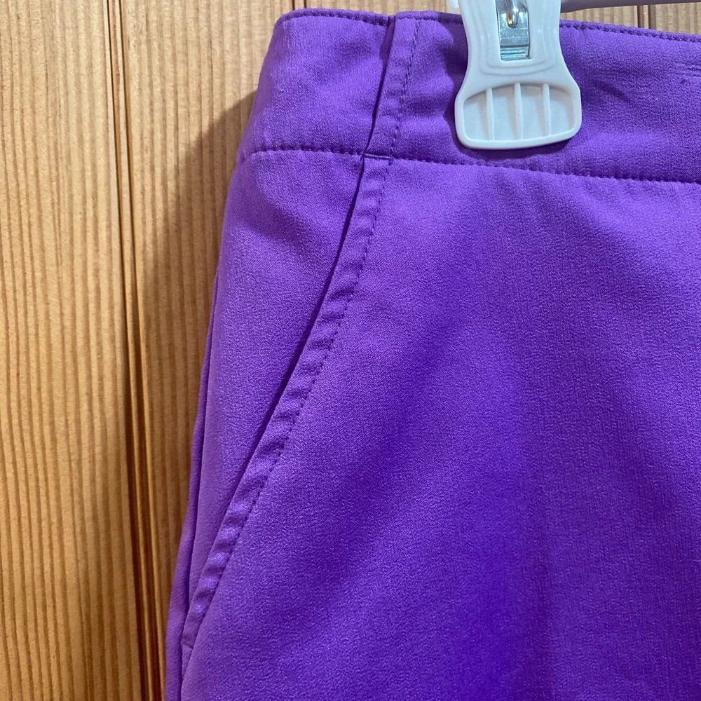 Lady Hagen Vibrant Purple Mini Skirt with shorts underneath - Picture 4 of 8